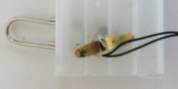 2 wires soldered to switch